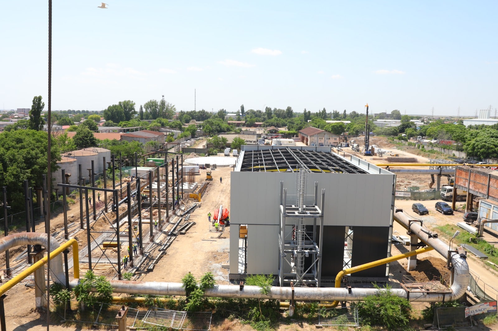 Investiție strategică în energia verde: stadiul actual al centralei termoelectrice din Constanța