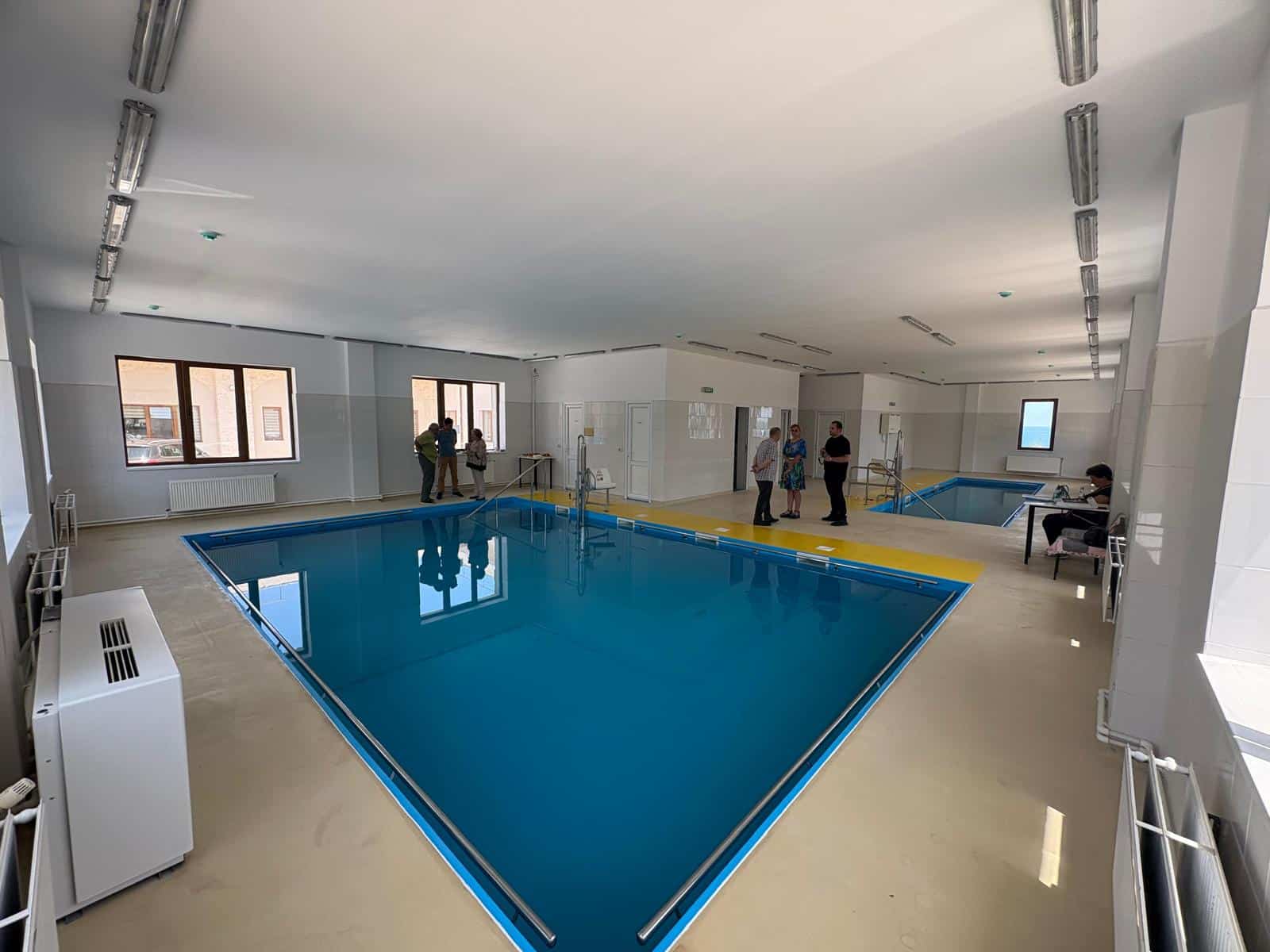 FOTO: Bazinele de tratament hidrokinetoterapeutic de la Eforie Sud, din nou funcționale