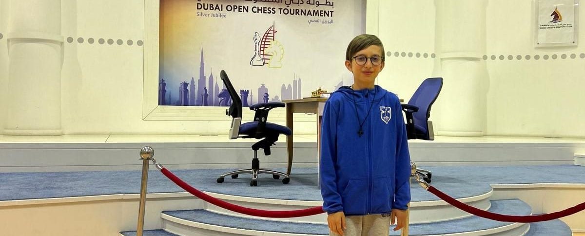 Performanță remarcabilă la Dubai Open 2025: Henry Edward Tudor, Maestru Internațional la doar 13 ani