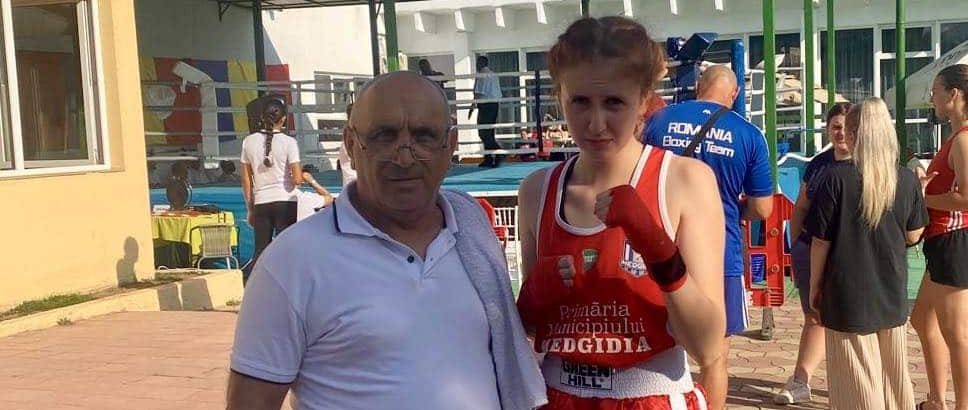 Maria Teodora Moise, prestație curajoasă la Cupa României la Box