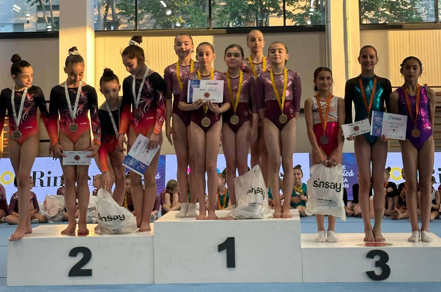 Rezultate remarcabile pentru gimnastele constănțene la Cupa Andreea Răducan 2025