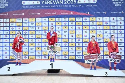 Medalie de bronz pentru Cristina Blănaru de la CSM Constanța la Cupa Mondială de Sambo