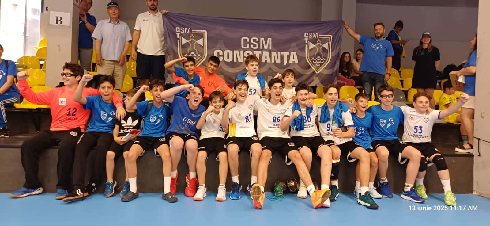 Locul 4 național pentru handbaliștii CSM Constanța U13, la juniori 4