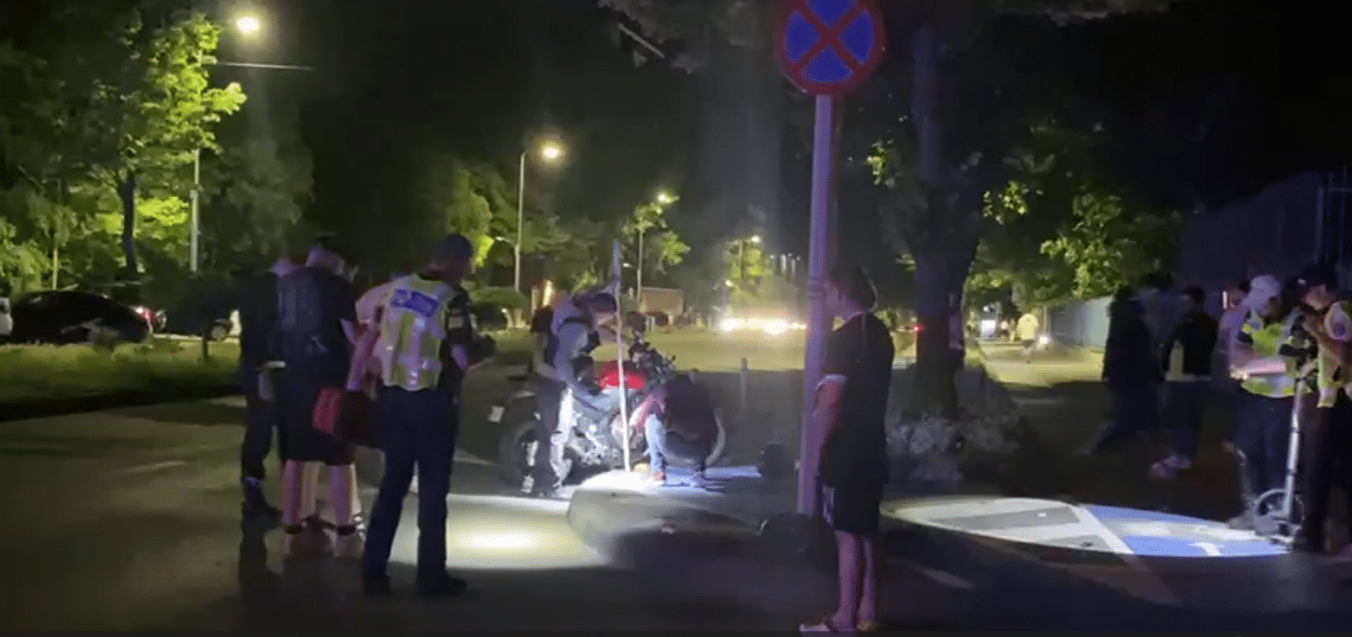 Scenă dramatică în Mamaia: motociclist rănit grav după ce a evitat un pieton care a traversat prin loc nepermis