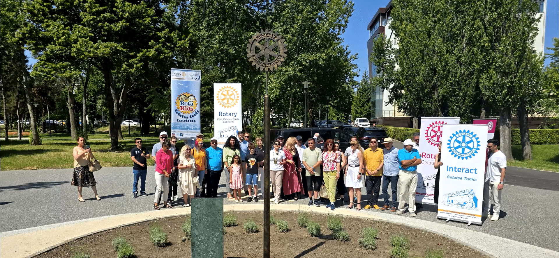 Totem Rotary și „Simbolul Păcii”, noi repere ale armoniei și implicării civice în Constanța