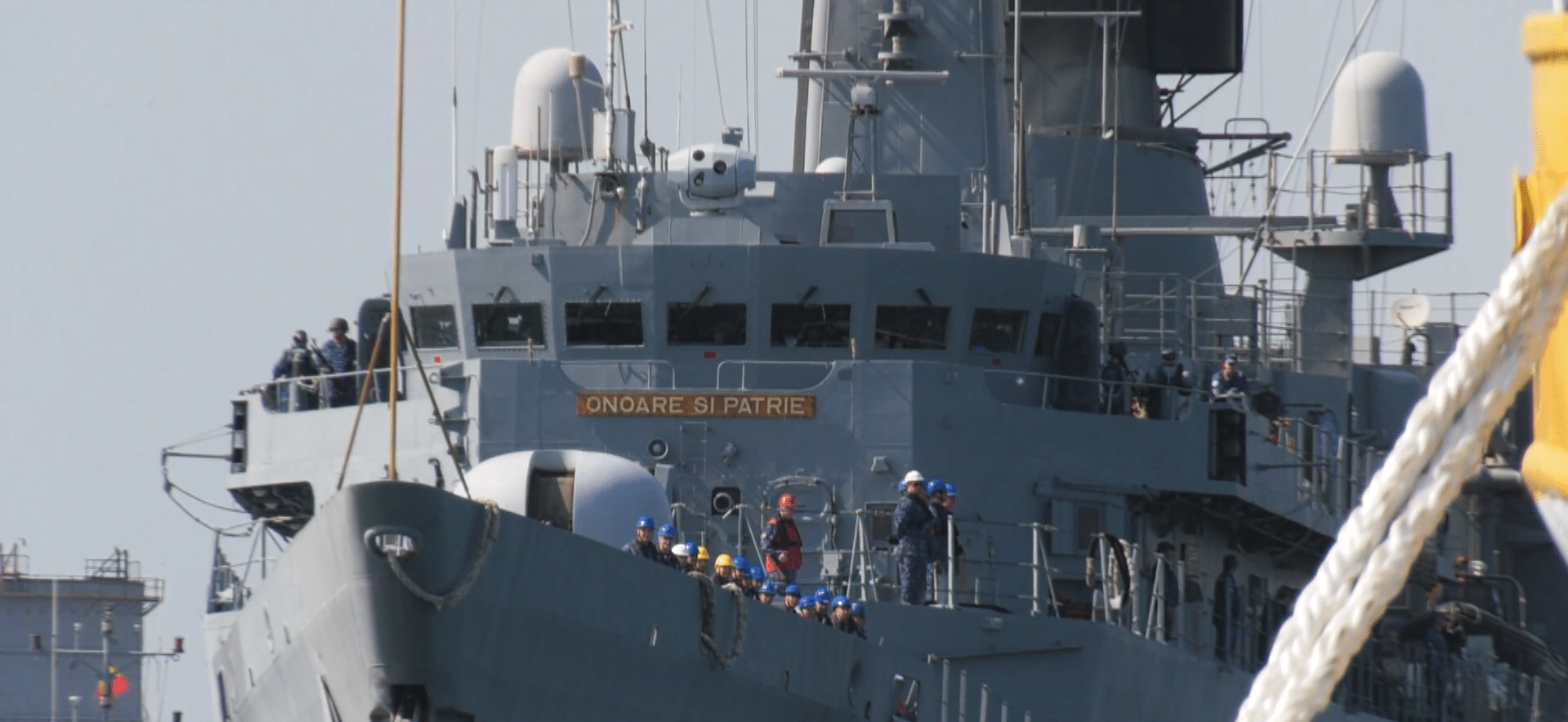 Fregata „Regele Ferdinand” s-a întors în Portul Constanța. Ancheta continuă după dispariția marinarului Viorel Culea