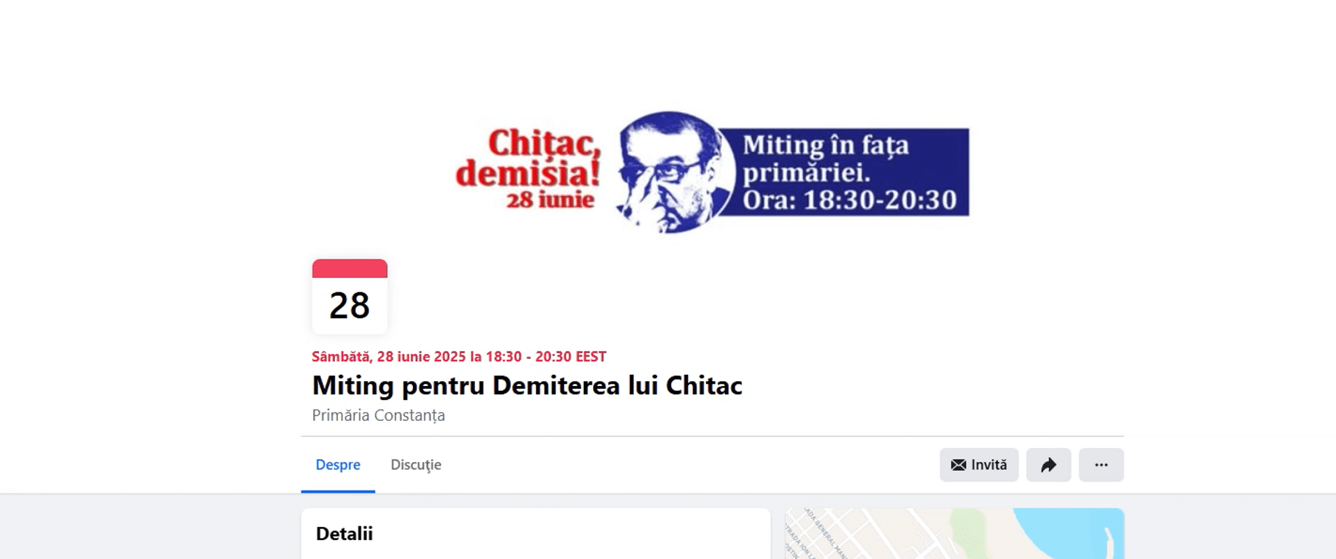 Protest anunțat la Constanța: „Chițac, demisia!” – apel lansat de un tânăr activist