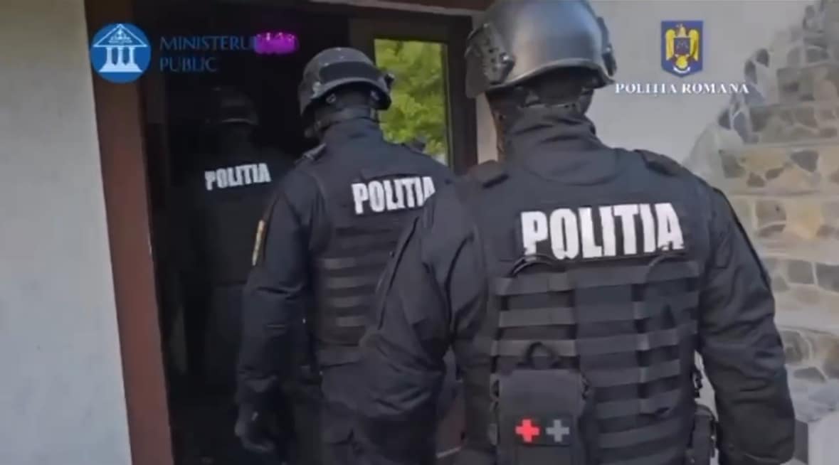 VIDEO. Operațiunea „JUPITER”: 202 percheziții în toată țara pentru combaterea criminalității