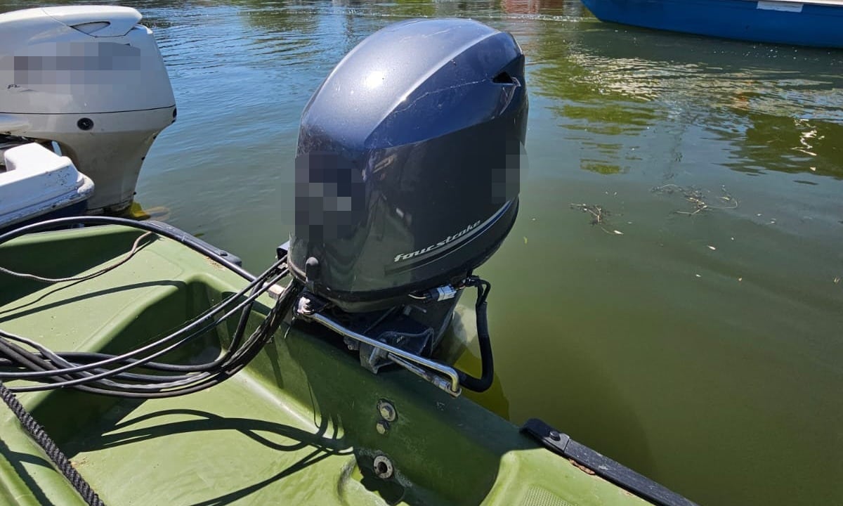 Motor de 22.000 de lei, căutat în Suedia, descoperit de Garda de Coastă la Sulina