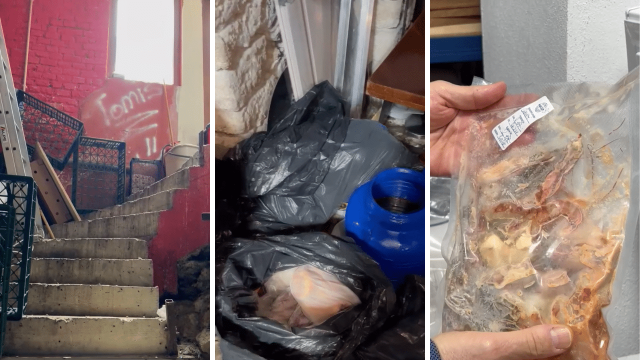 Control șocant în centrul vechi: saci de gunoi, excremente și produse fără termen la un restaurant de lux din Constanța
