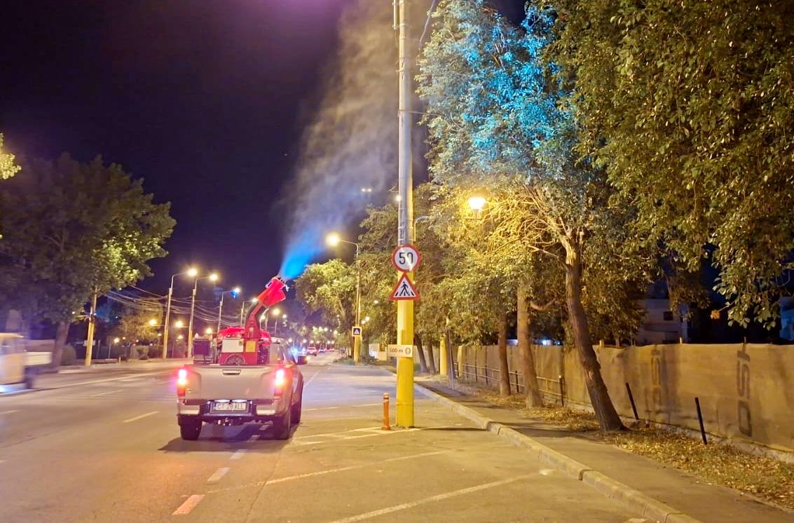Acțiunile de dezinsecție continuă în municipiul Constanța