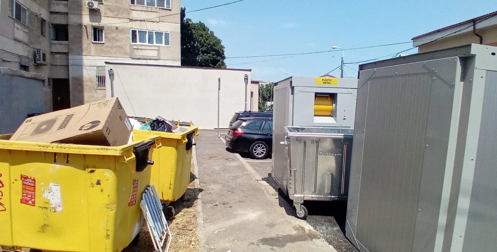 Vandalism la Constanța: Eco-insulă distrusă, înainte de a fi dată în folosință. Primăria face apel la cetățeni