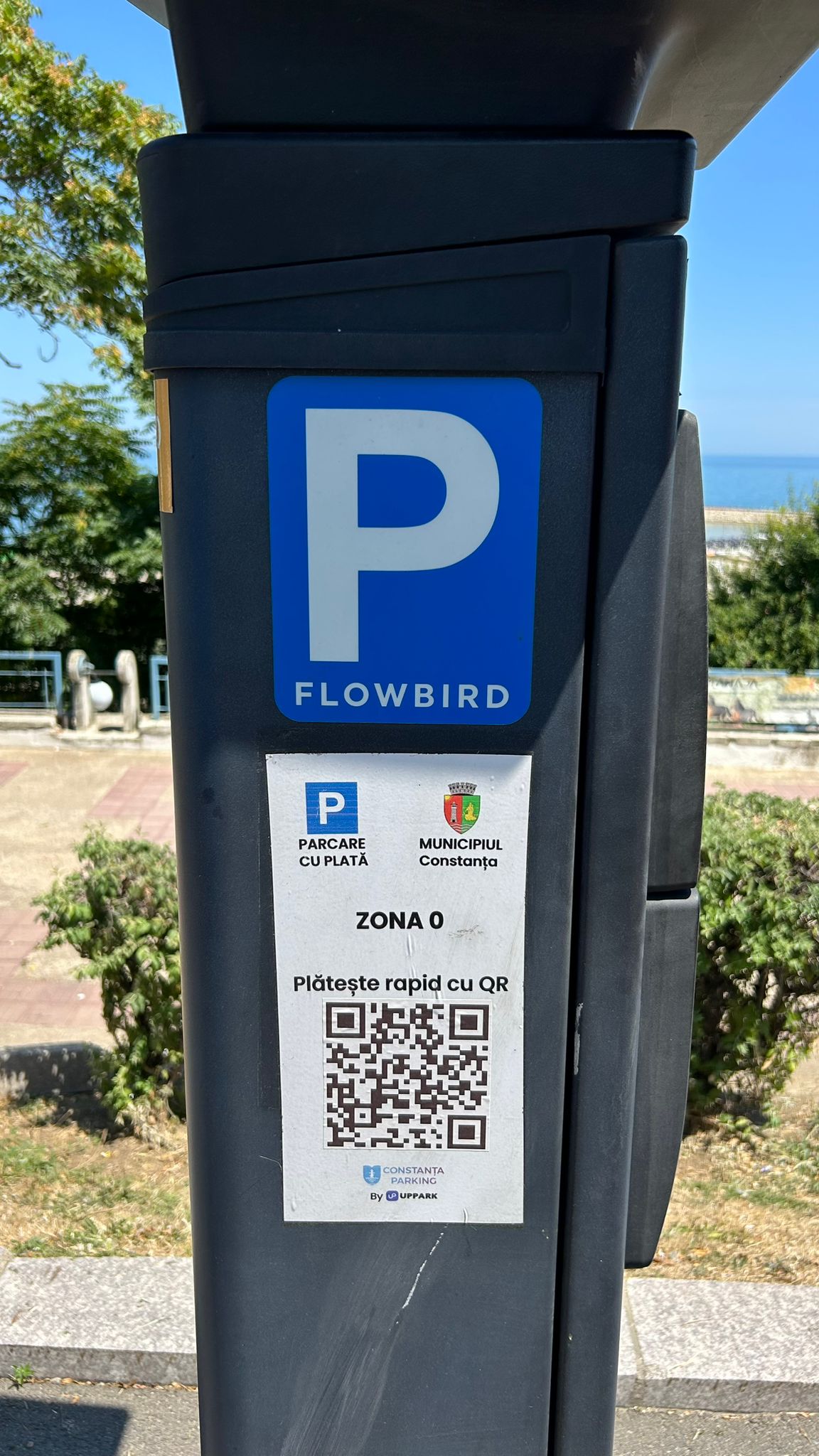 Atenție, constănțeni! Plata parcării prin scanarea codului QR este oprită temporar