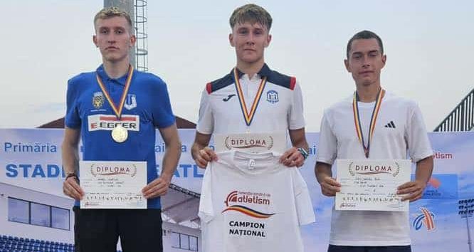 Alin Mihai Șavlovschi, campion național la 3000 m obstacole