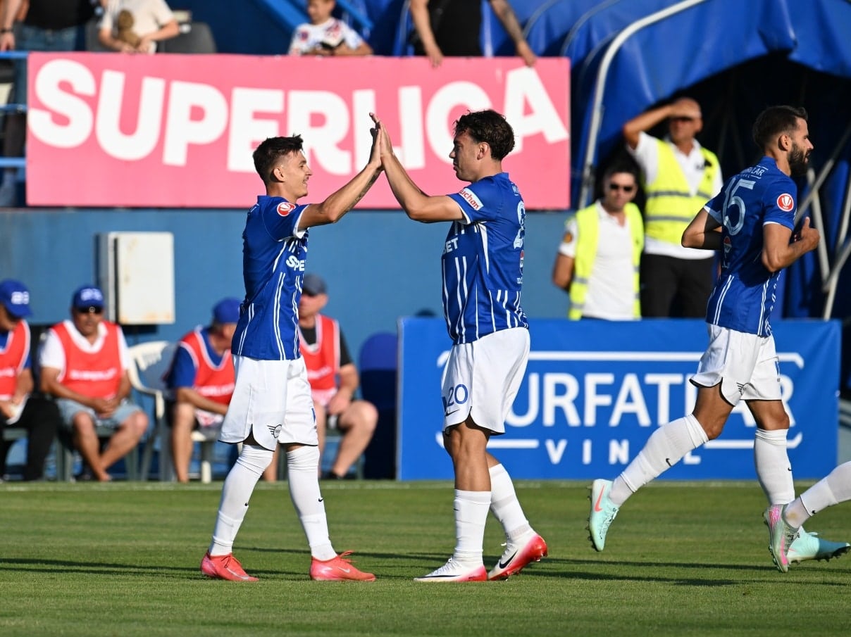 Farul Constanța a învins Oțelul Galați cu 3-2, la Ovidiu