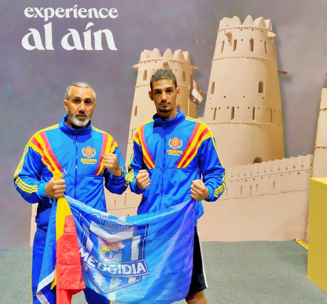 Eric Crînguș, luptătorul de la CS Medgidia, s-a remarcat la Mondialele de MMA din Abu Dhabi