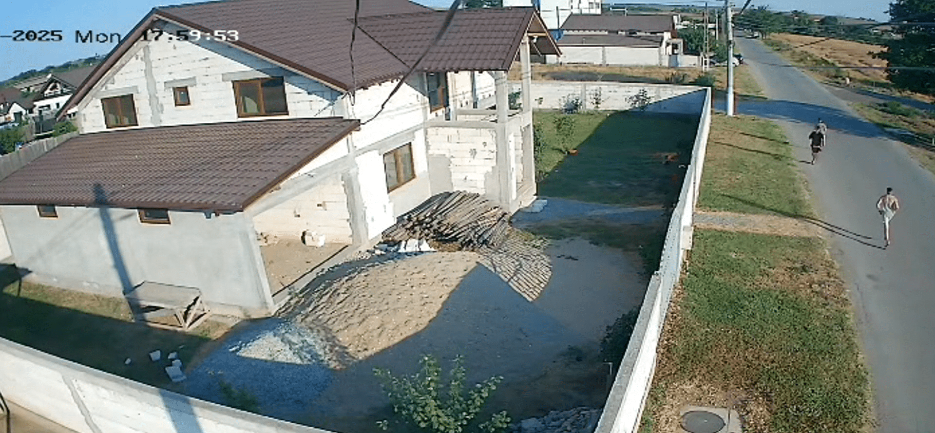Incendiu provocat intenționat în Poarta Albă: Doi tineri prinși după ce au dat foc vegetației