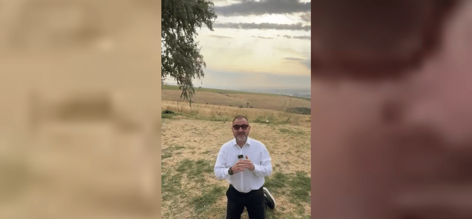 Protest inedit: Fostul șef al OPC Constanța, Horia Constantinescu, s-a așezat în genunchi pentru a apăra ANPC