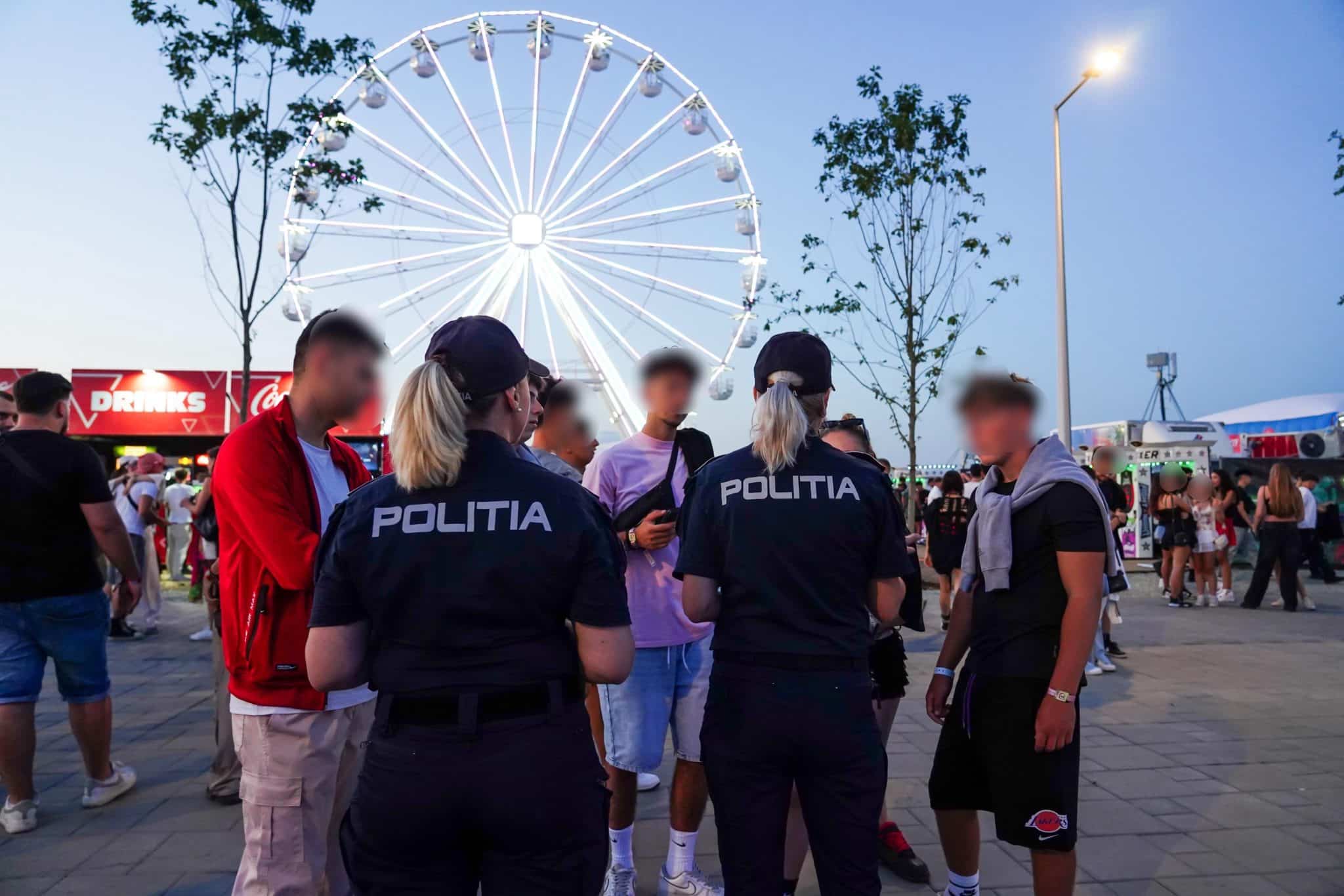 Distracție în siguranță la festivalul din Costinești. Poliția îți oferă sprijin și sfaturi