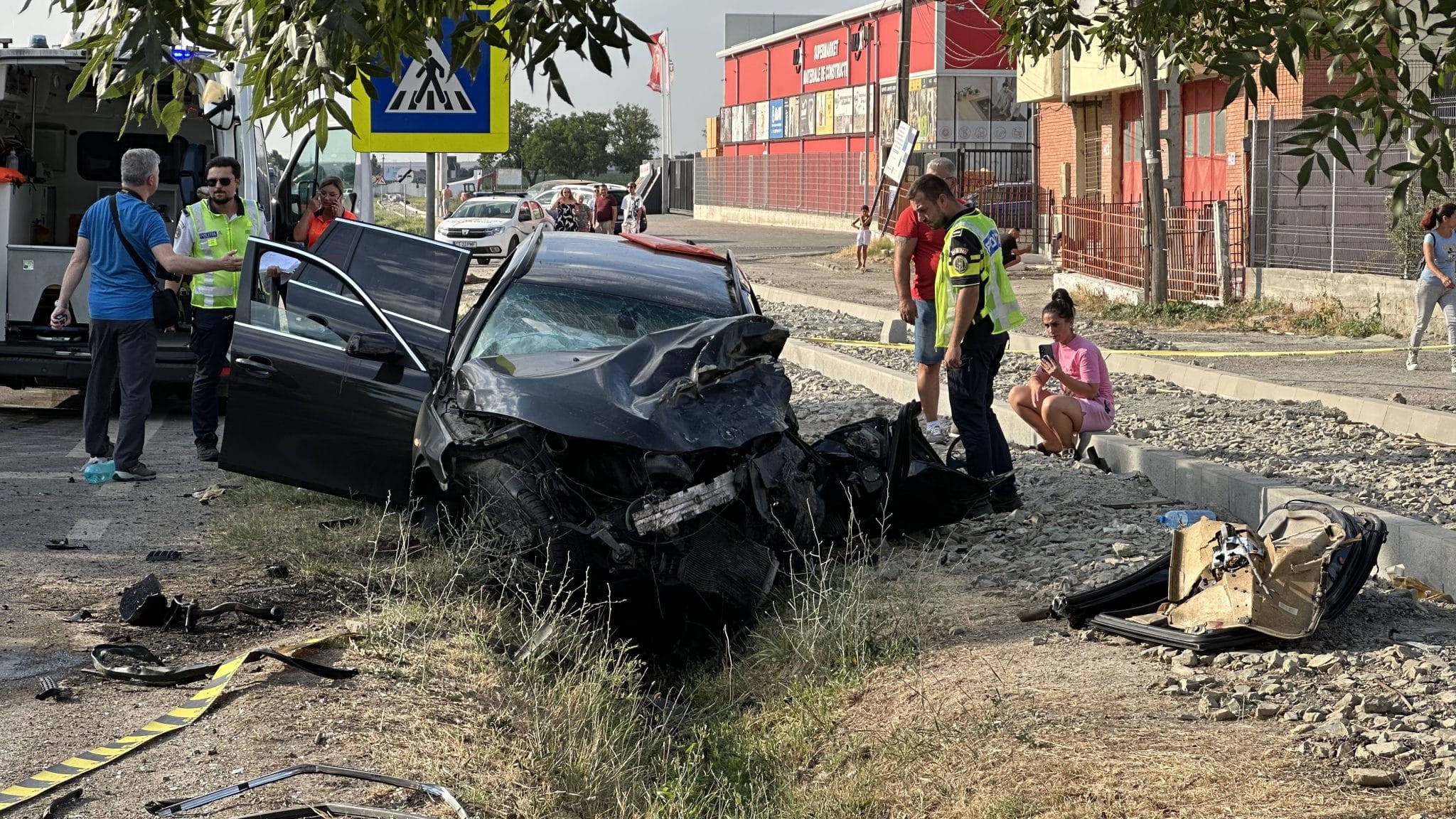 Oficial de la IPJ Constanța despre accidentul rutier de la ieșire din Murfatlar