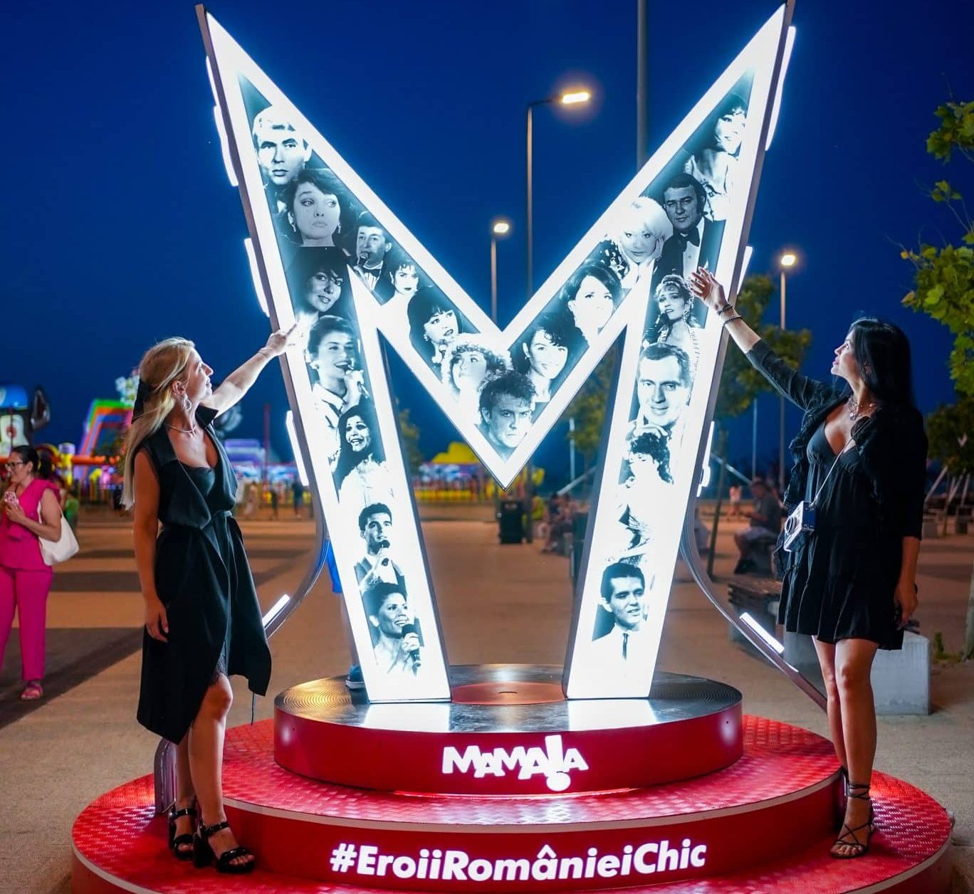 Cea mai nouă atracție a stațiunii Mamaia: primele puncte Instagramabile au fost inaugurate