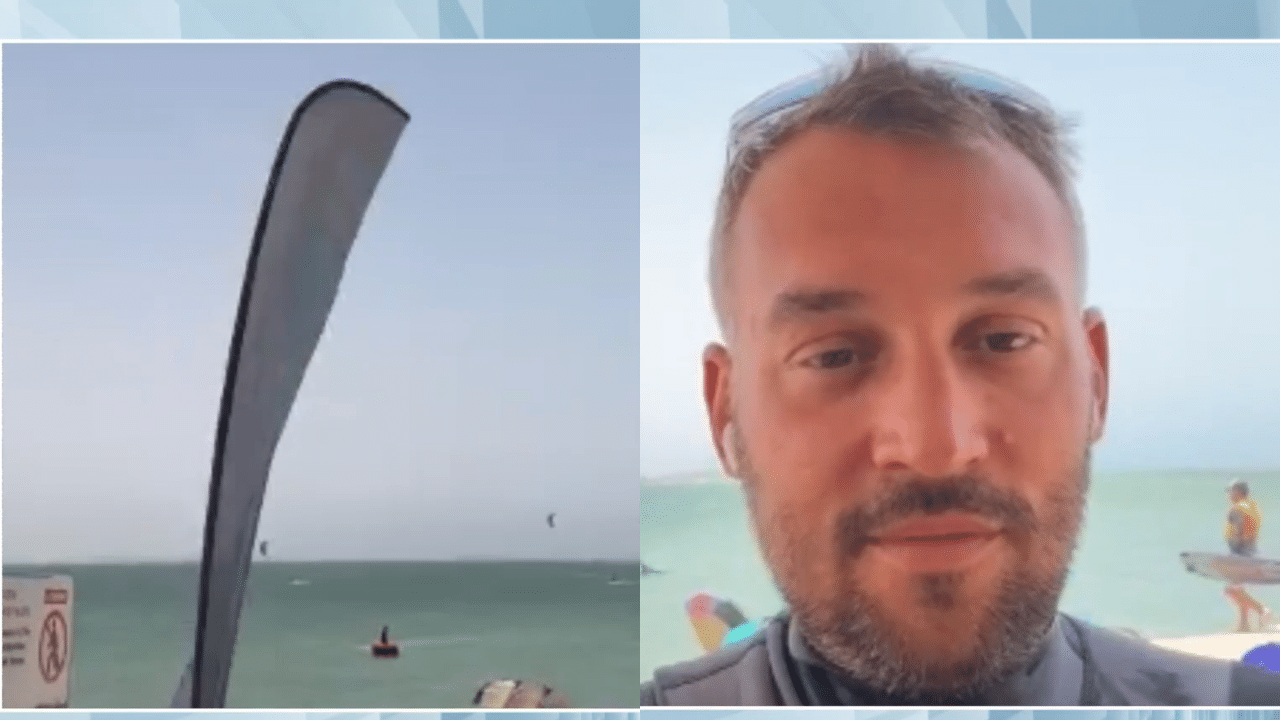 Apă rece la noi, valuri ideale în Maroc: un instructor român de kite, live din Dakhla