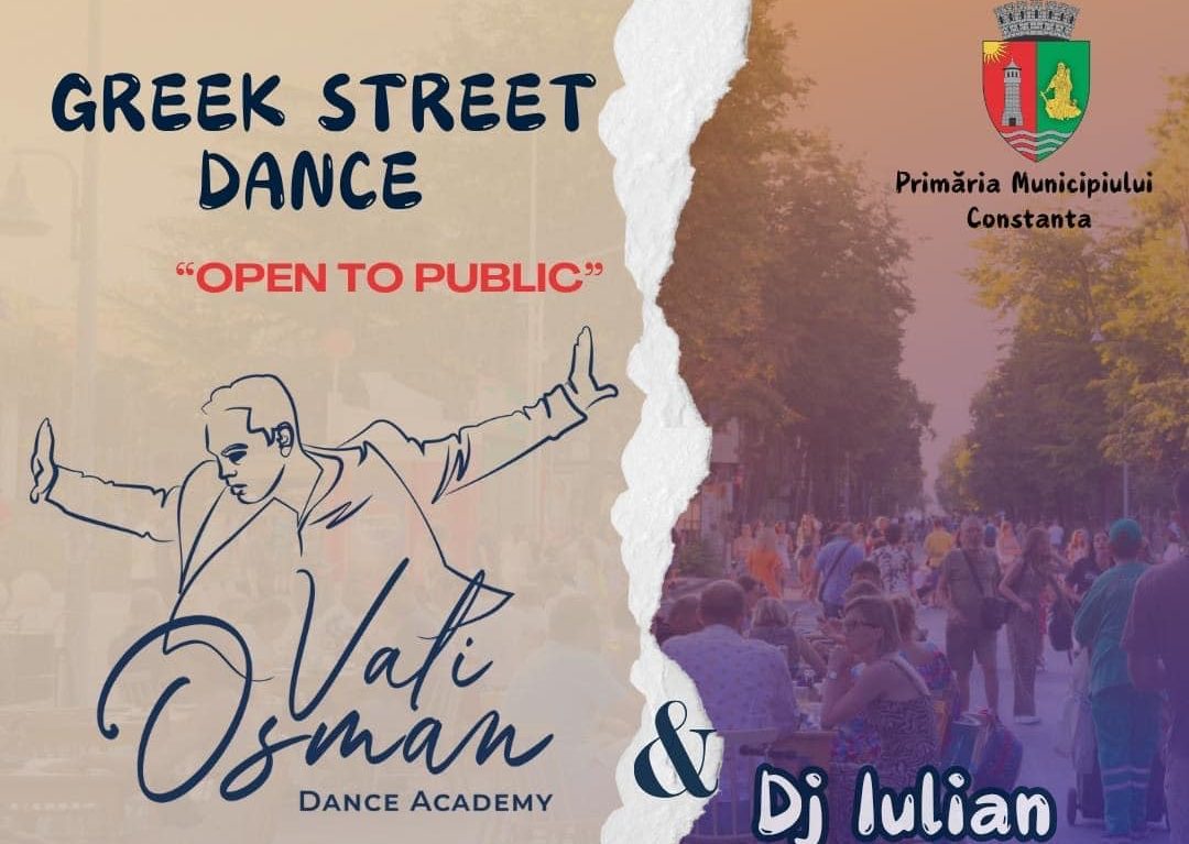 Weekend pietonal pe Bulevardul Tomis: dans grecesc, muzică și voie bună în centrul Constanței