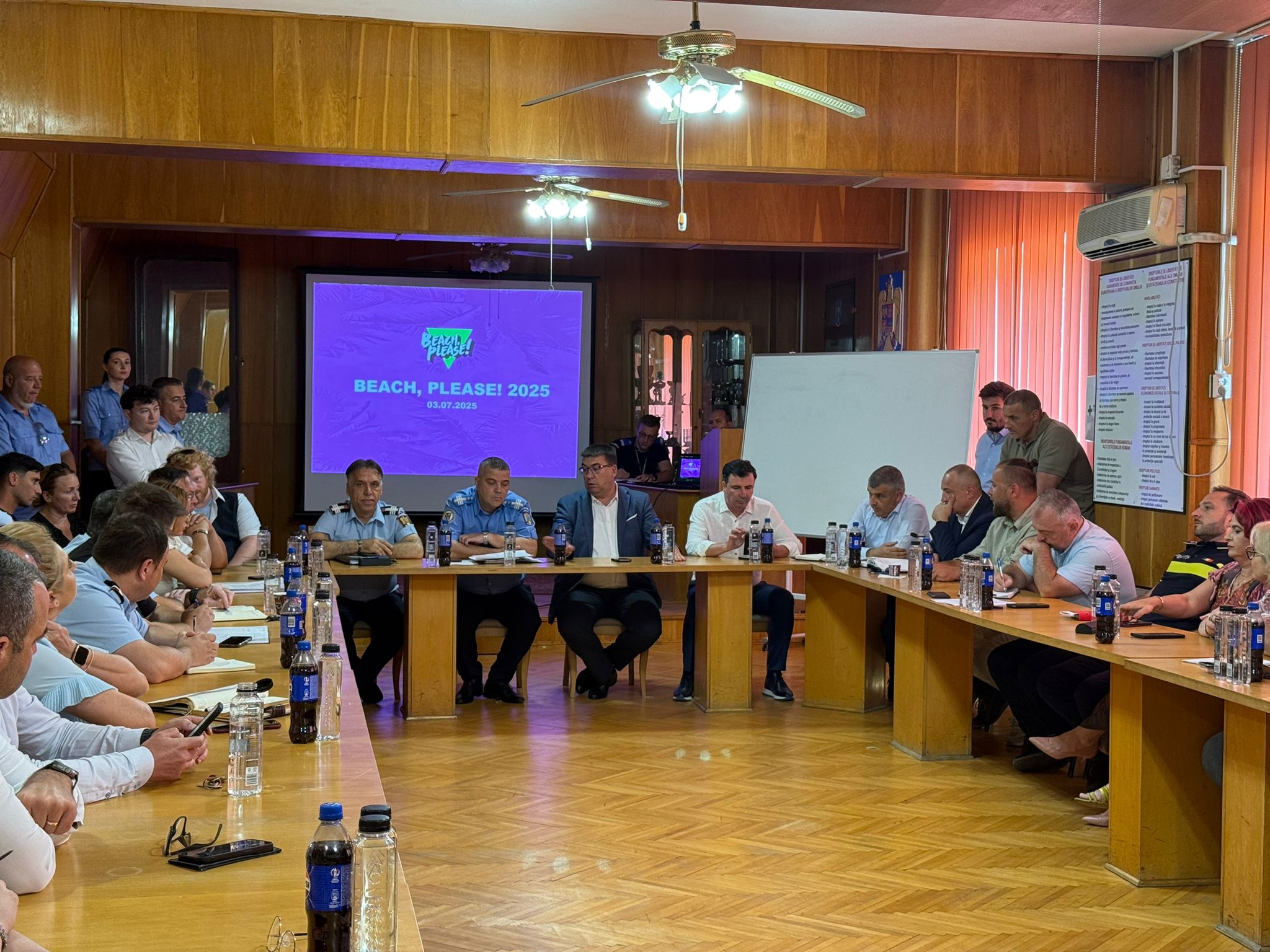 Ședință de cooperare pentru organizarea Festivalului „Beach, Please! 2025” la Jandarmeria Constanța