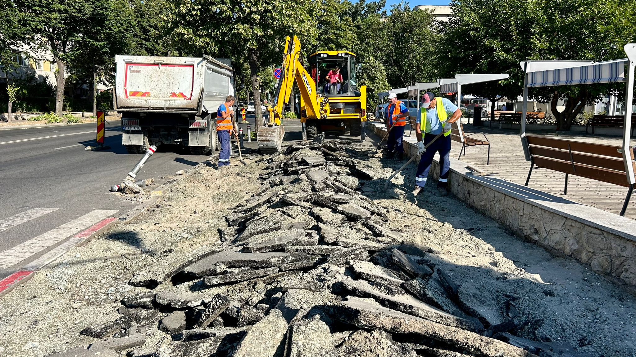 Au început lucrările de modernizare pe bulevardul Tomis: restricții de trafic între Lăpușneanu și Soveja