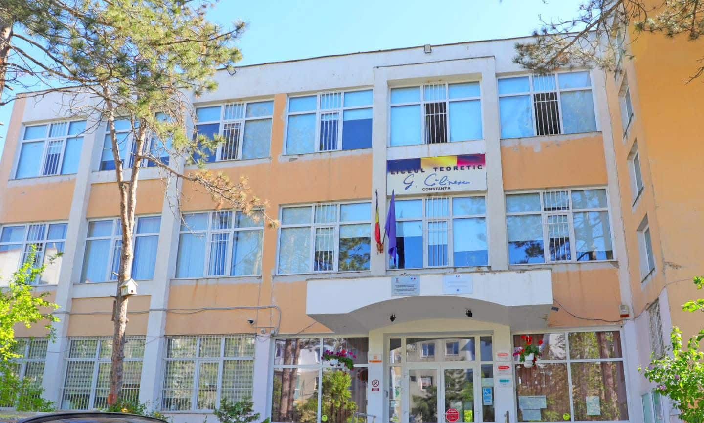 FOTO. Modernizare completă la Liceul George Călinescu din Constanța: lucrările sunt în plină desfășurare