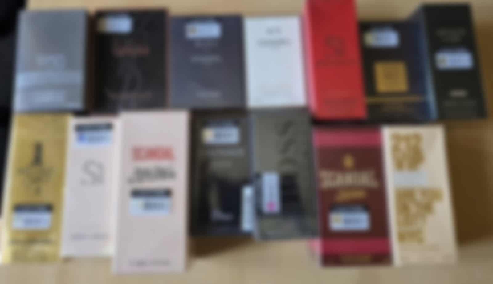 Parfumuri contrafăcute descoperite asupra unui bărbat, bunurile ridicate de jandarmi