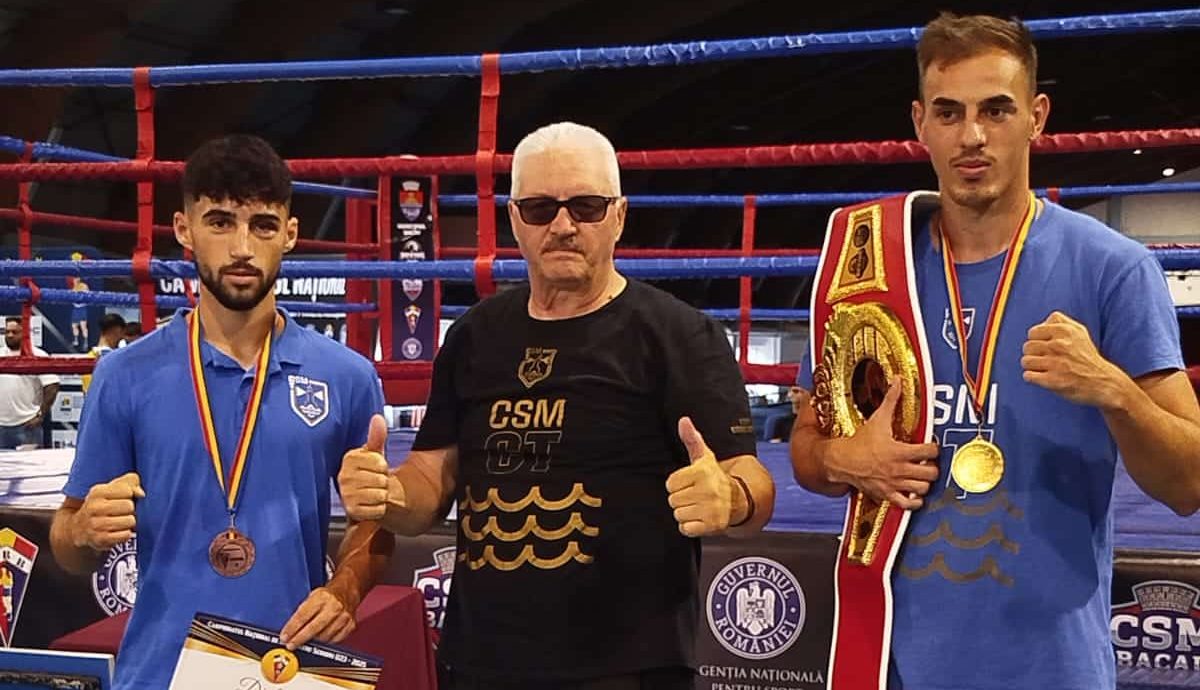 CSM Constanța strălucește la Naționalele de box U23: Buleu aur, Tutunea bronz