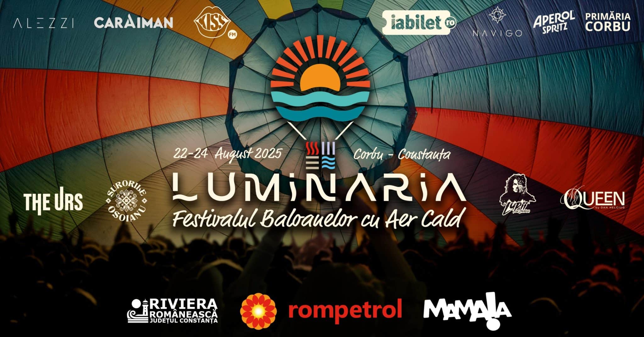 S-a dublat numărul artiștilor care vor urca pe scenă la „Luminaria – festivalul baloanelor cu aer cald“