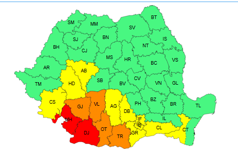 Cod galben de caniculă și disconfort termic ridicat în Dobrogea. Detalii de la ANM