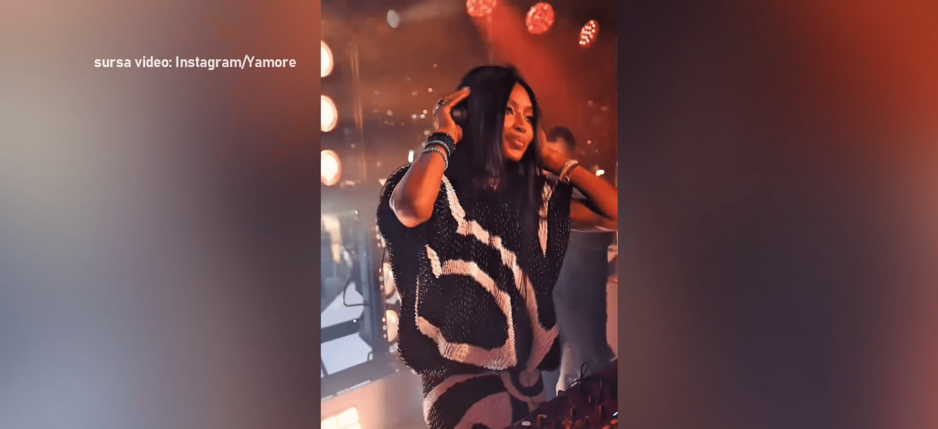 Supermodelul Naomi Campbell vine în România: DJ set exclusiv în Mamaia Nord