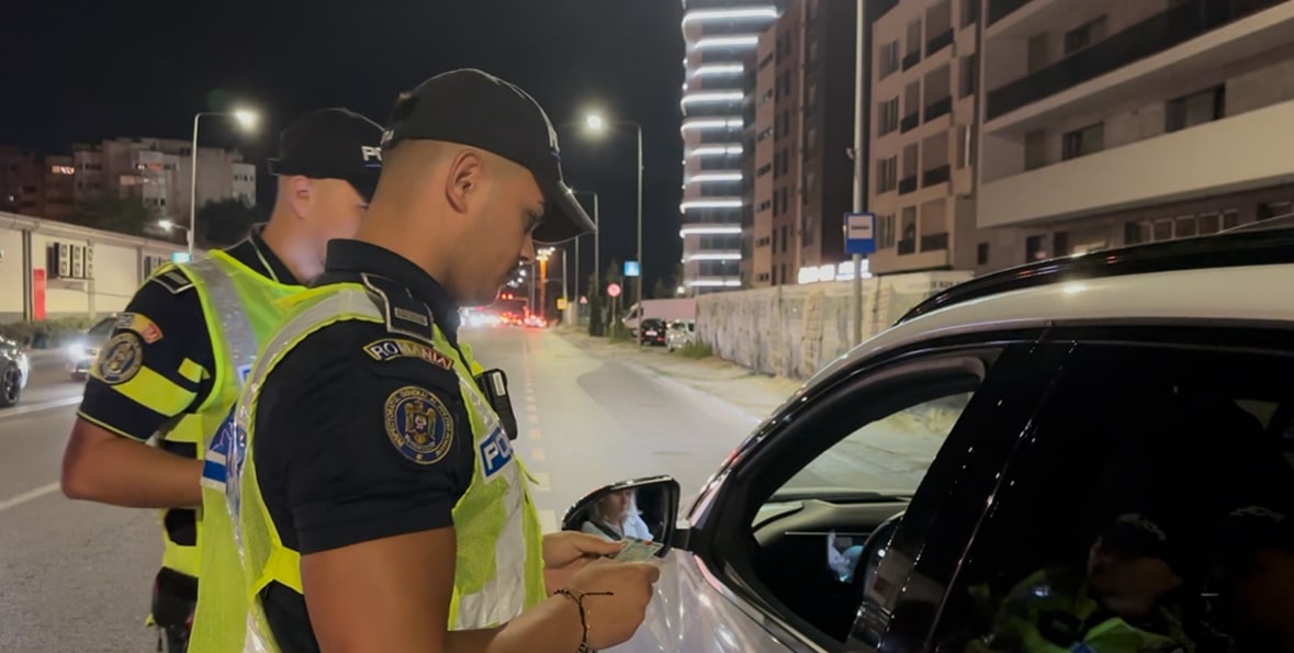 Razie de amploare la Constanța: șoferi amendați, permise și plăcuțe ridicate