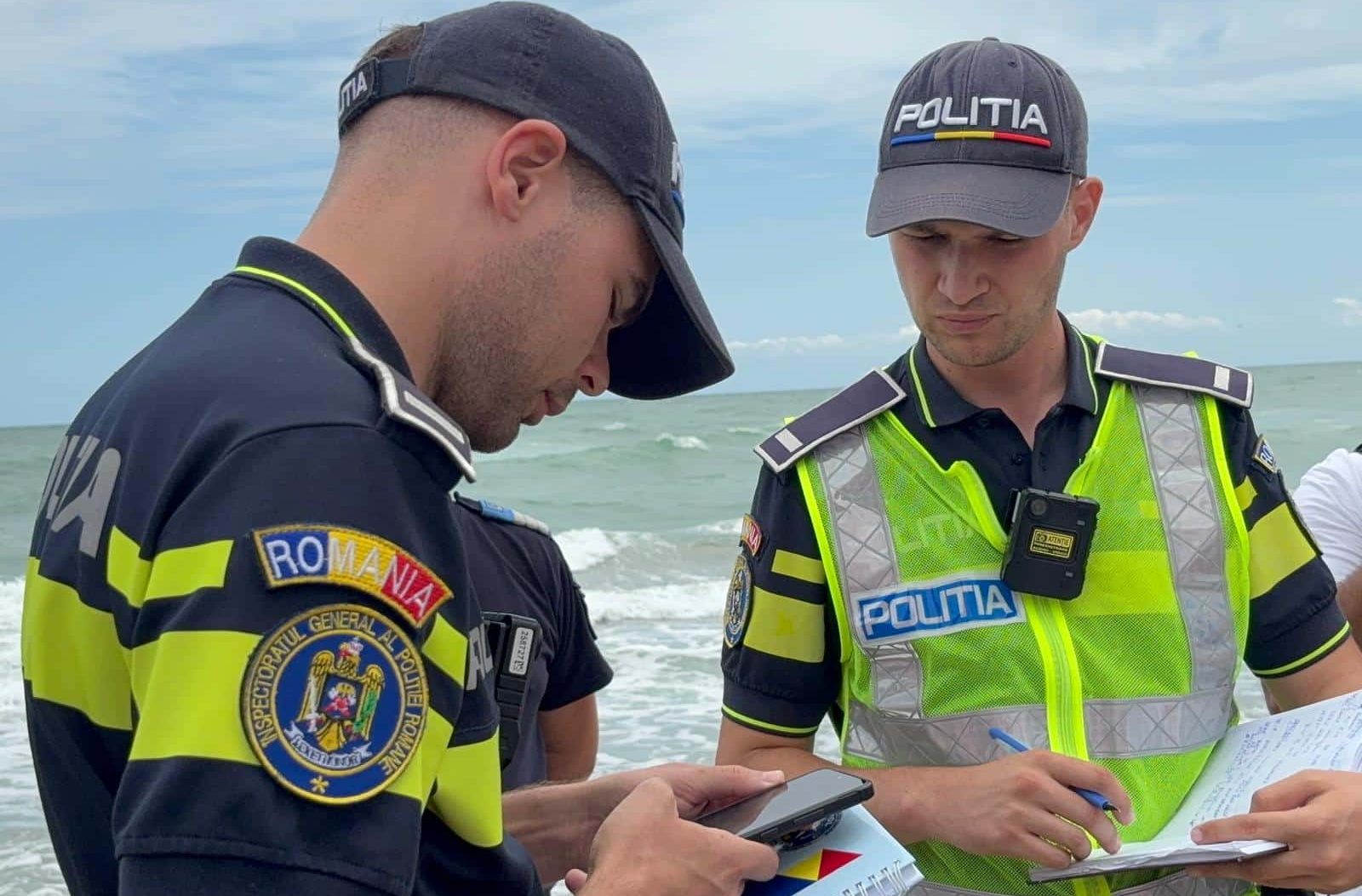 Acțiune preventivă pe litoral: polițiștii au aplicat 5 sancțiuni pentru comerț ilicit