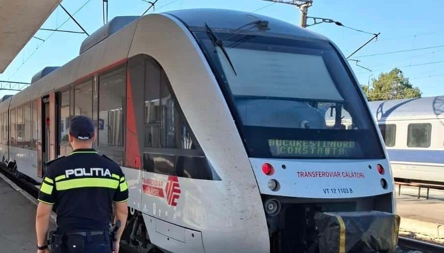 Bărbat cu mandat european de arestare, prins de polițiști în Gara CFR Constanța