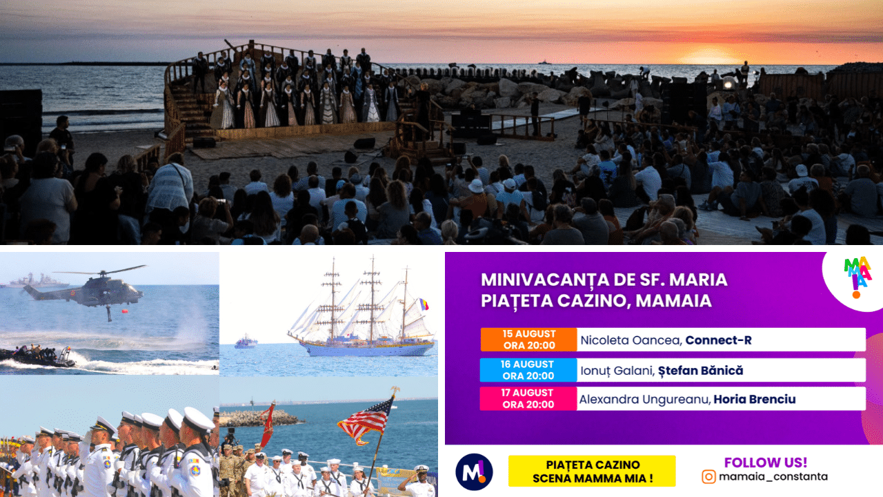Mamaia și Constanța – „Weekend-ul Weekend-urilor” și Sărbătoarea Mării în Minivacanța de Sfânta Maria