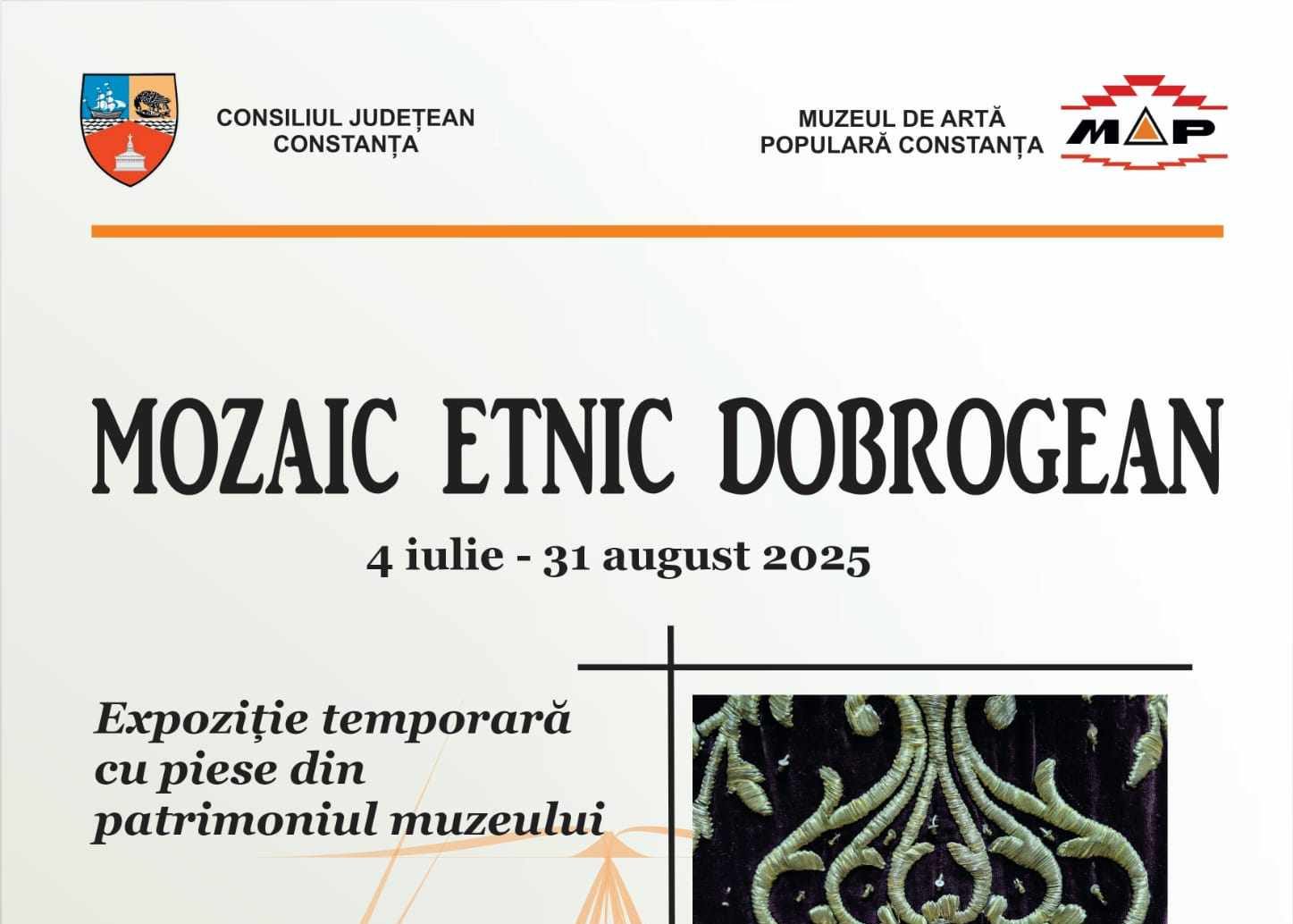 „Mozaic etnic dobrogean”: Expoziție unică la Muzeul de Artă Populară Constanța