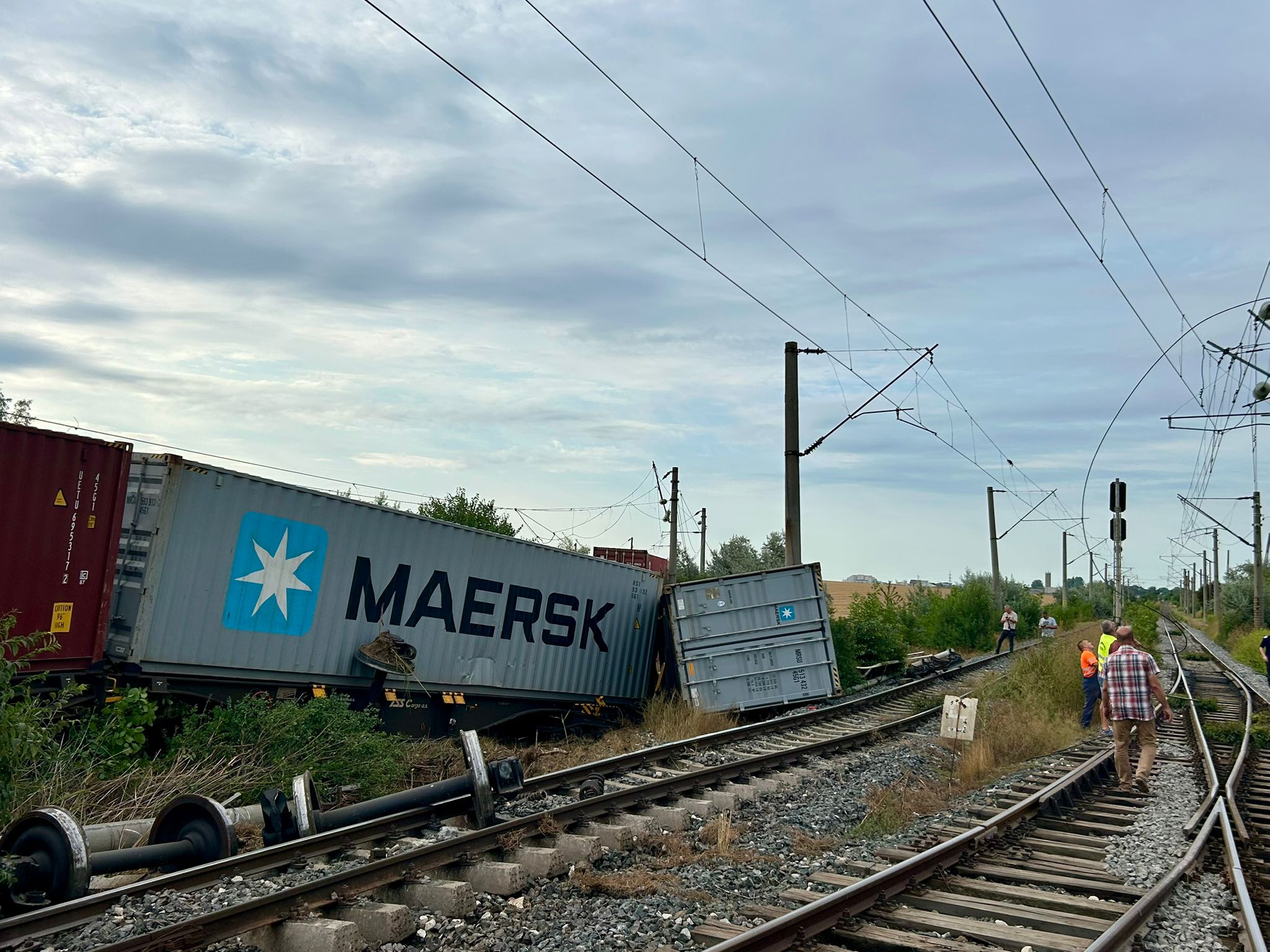 Traficul feroviar de marfă a fost reluat pe ruta Agigea–Constanța Port după incidentul de vineri