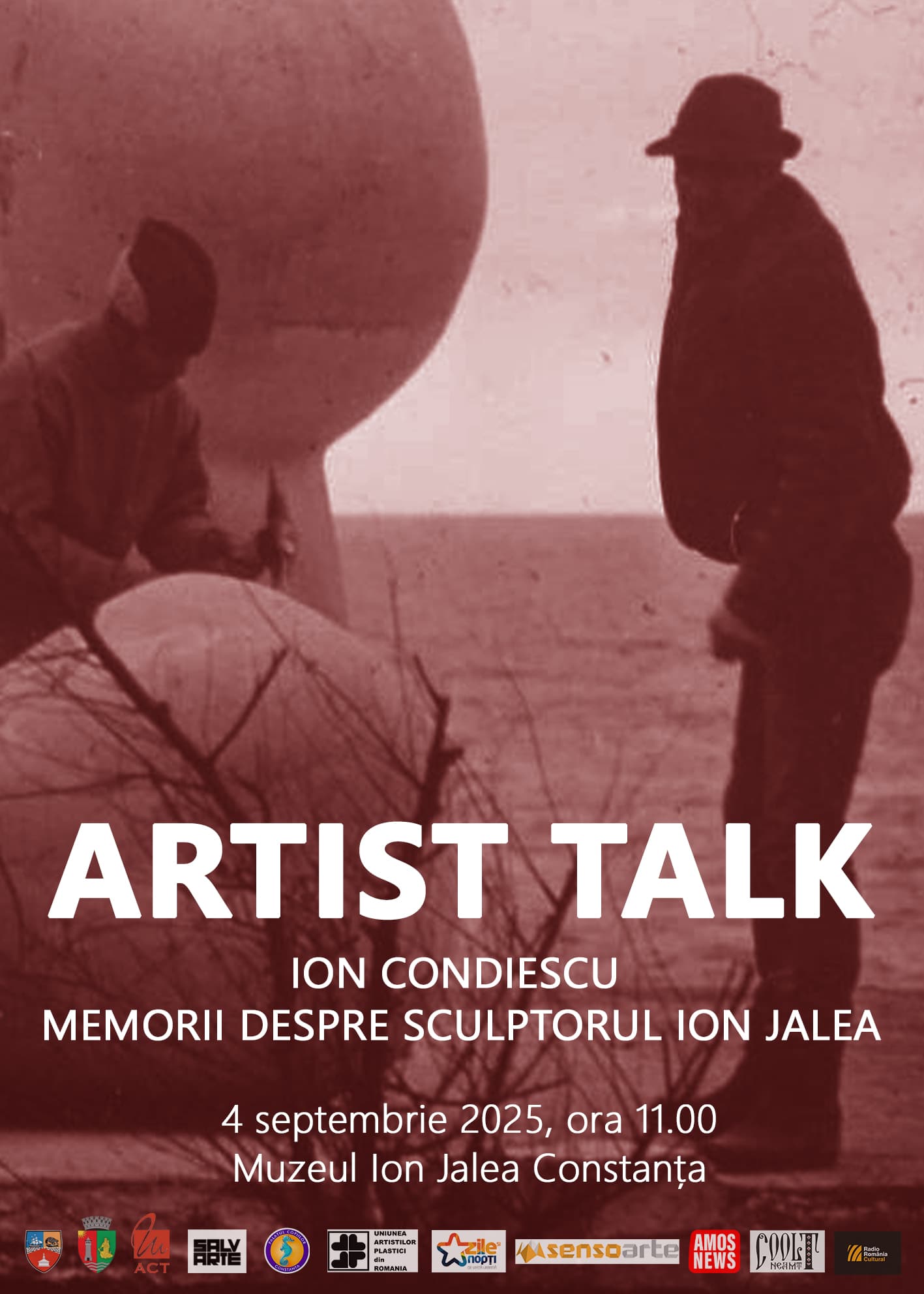 Artist talk cu Ion Condiescu la Muzeul „Ion Jalea” din Constanța