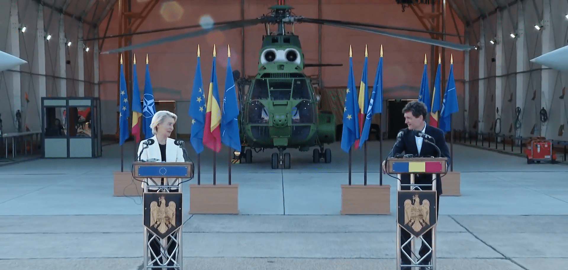 Ursula von der Leyen, vizită la Constanța: întâlnire cu președintele Nicușor Dan și vizită în Portul Militar