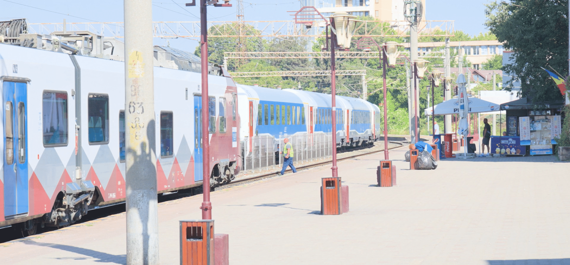 Circulația trenurilor spre sudul litoralului, afectată de modernizarea haltelor