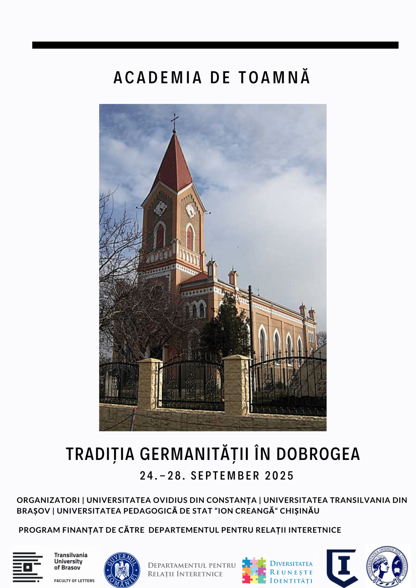 Manifestare dedicată tradiției germanității în Dobrogea, la Universitatea Ovidius din Constanța