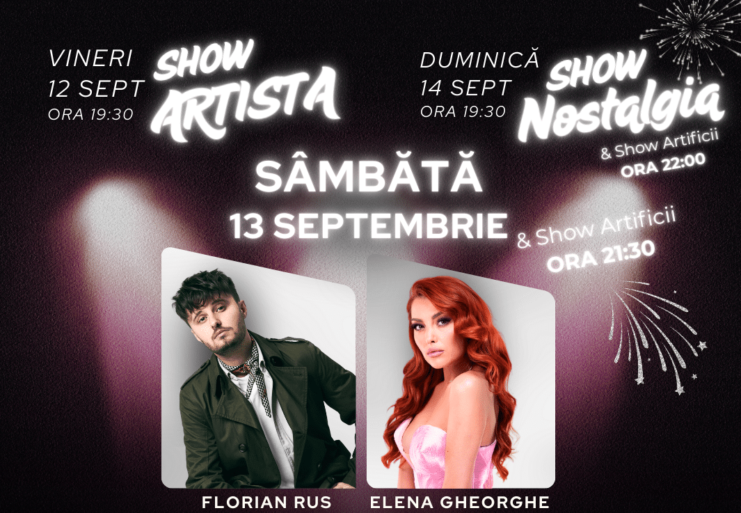 OMD Mamaia Constanța anunță “Il Gran Finale” – un weekend spectaculos cu artiști îndrăgiți, artificii și SuperCars