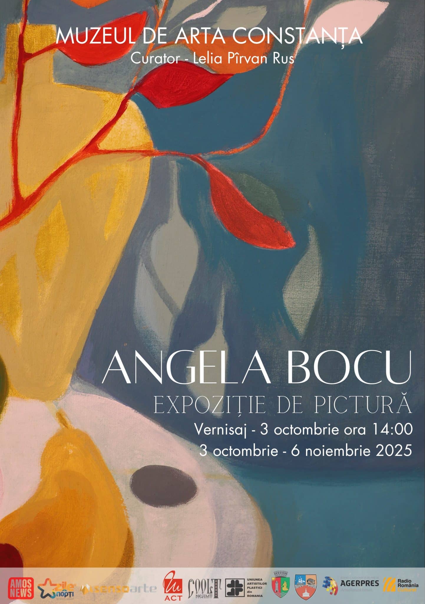Expoziție de pictură – Angela Bocu, la Muzeul de Artă Constanța