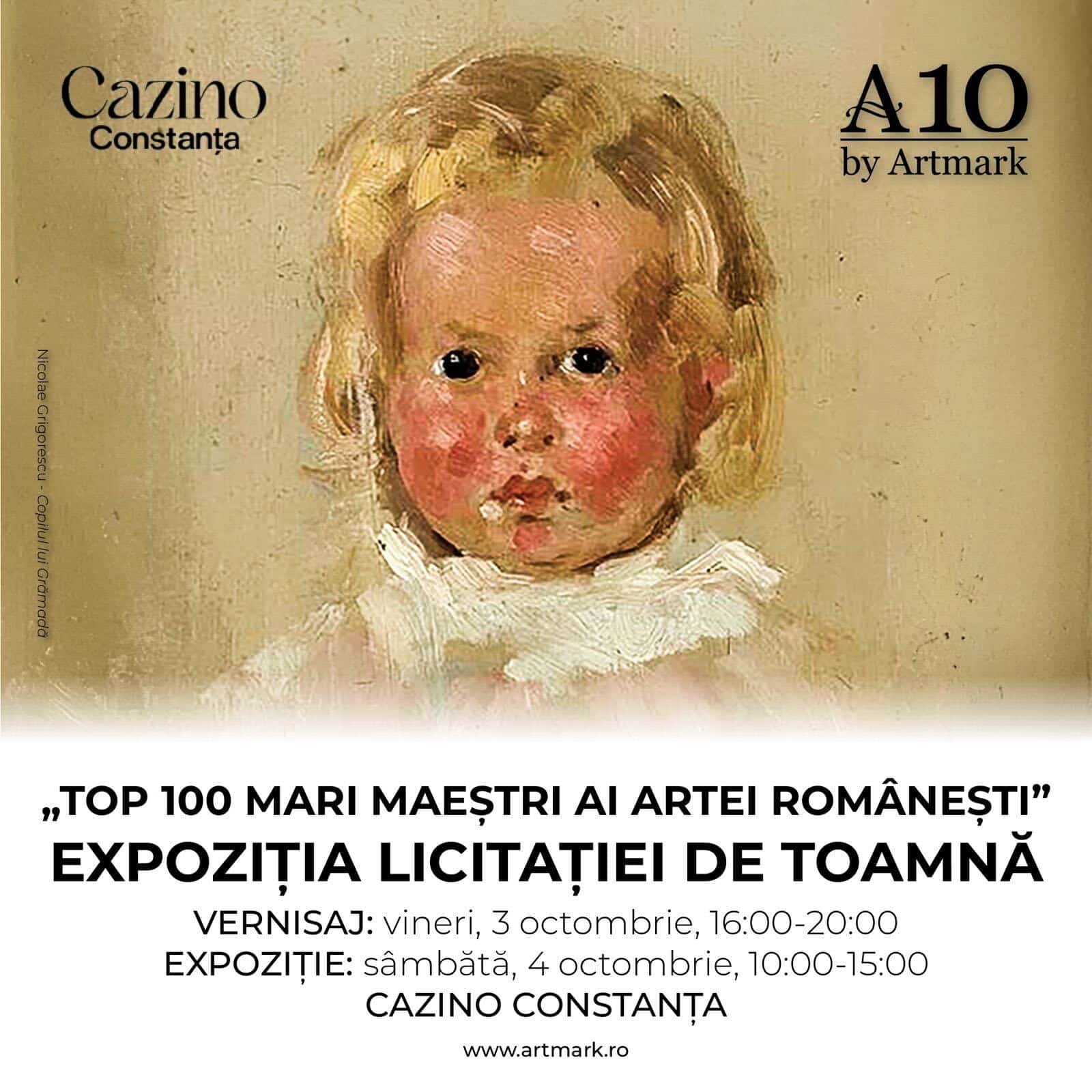 O capodoperă semnată de Nicolae Grigorescu va fi expusă în premieră absolută la Cazino