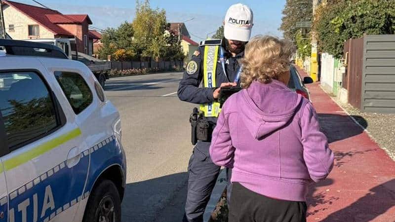 Polițiștii constănțeni au amendat 295 de pietoni, bicicliști și utilizatori de trotinete electrice