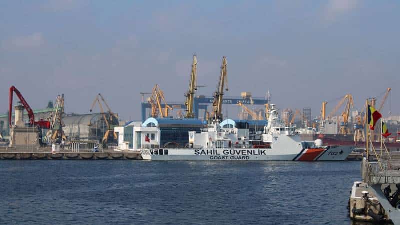 Vizită oficială a Gărzii de Coastă din Republica Turcia la Constanța